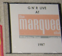 Live at the Marquee Club 1987