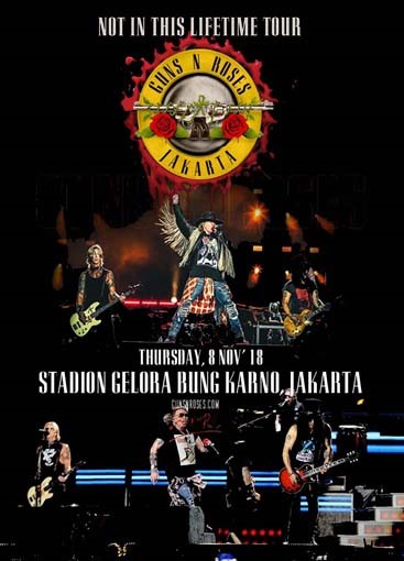 Not In This Lifetime Tour 2018 in Jakarta