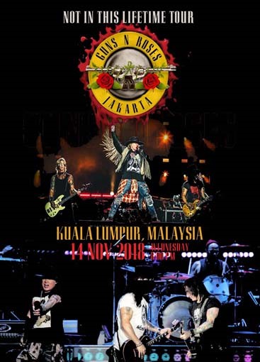 Not In This Lifetime Tour 2018 in Kuala Lumpur