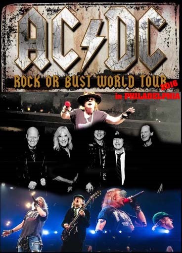 Rock Or Bust World Tour 2016 in Philadelphia