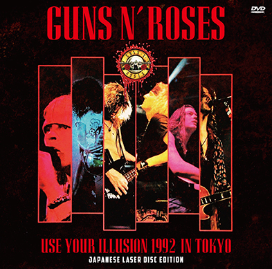 USE YOUR ILLUSION 1992 IN TOKYO JAPANESE LASER DISC EDITION