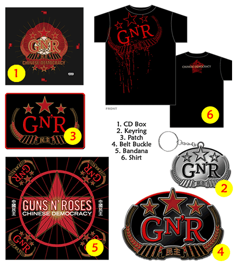Chinese Democracy Deluxe Edition - Box Set