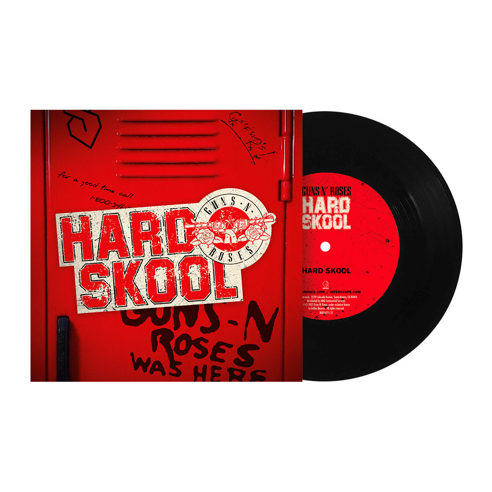 Hard Skool Black 7inch Vinyl