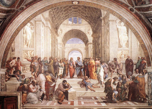 The School of Athens - Raffaello