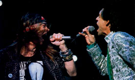 Axl Rose, Mick Jagger