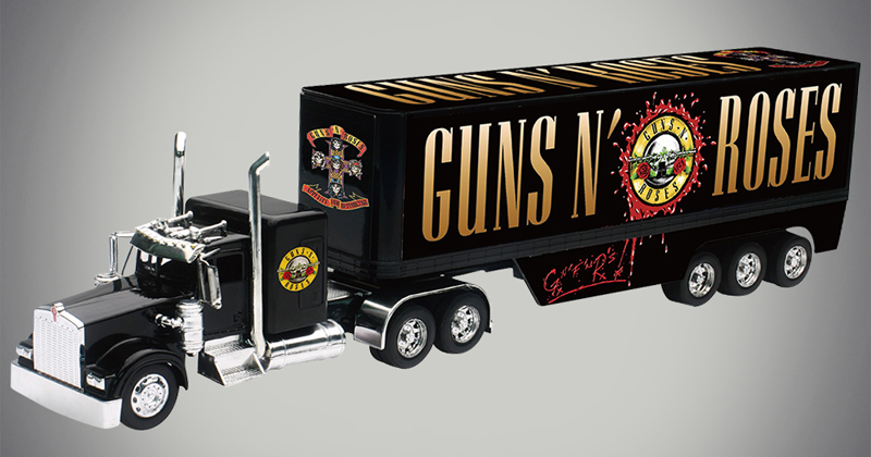 GnR Kenworth W900 Bloody Bullet Truck