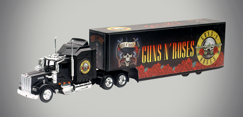 GnR Kenworth W900 Bullet Skull Truck