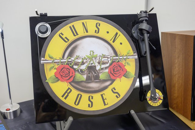 Guns N Roses Record Player