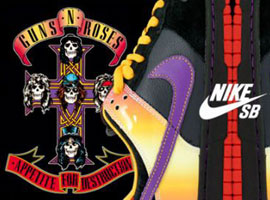 Nike Dunk Low Pro SB - Guns N Roses