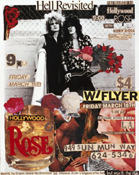 Hollywood Rose - FLYER