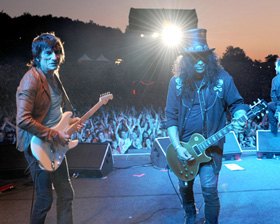 Ronnie Wood and Slash